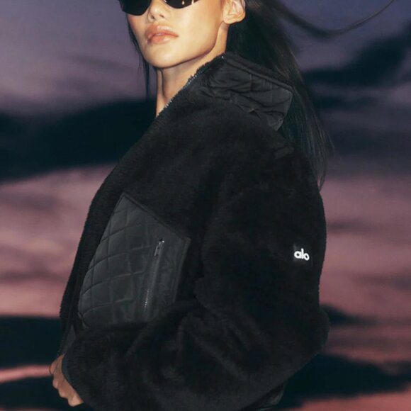 ALO Yoga Jackets & Blazers - ALO sherpa bomber - NWT